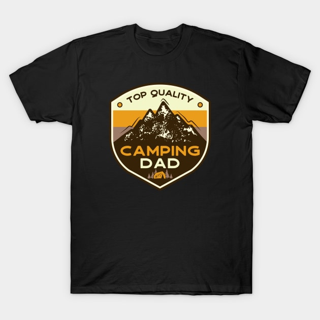 Camp Dad T-Shirt by p308nx